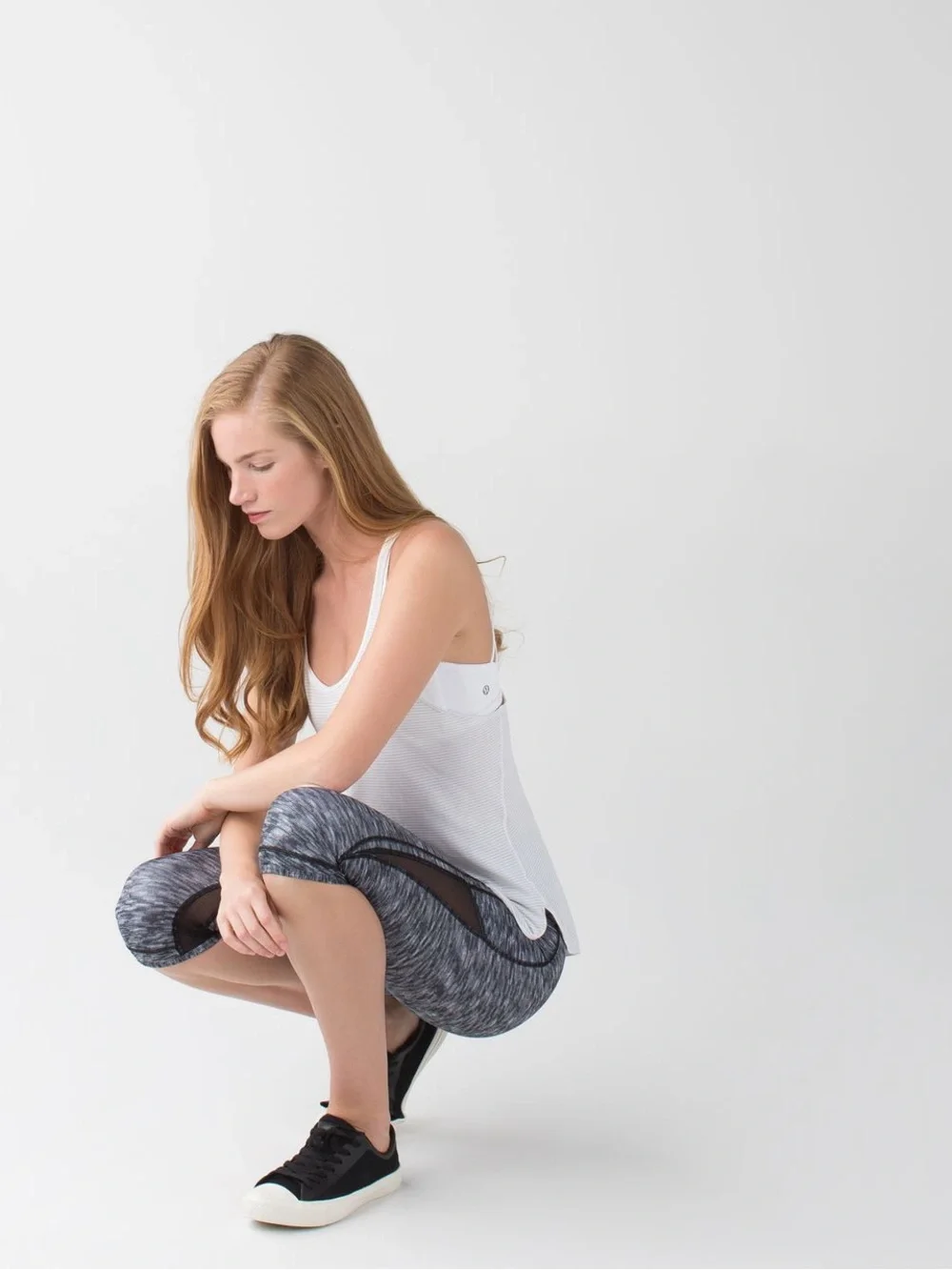 lululemon athletica High-Rise Space-Dye Grey Leggings